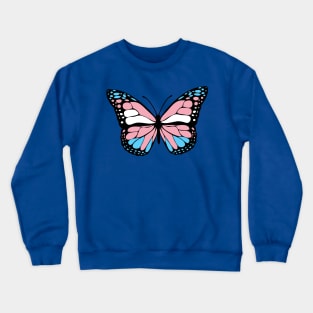 Transgender Butterfly Crewneck Sweatshirt